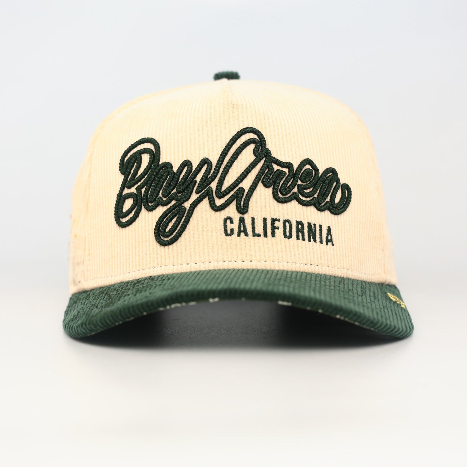 OG BA: From the Bay to the World Snapback (Cream/Green)