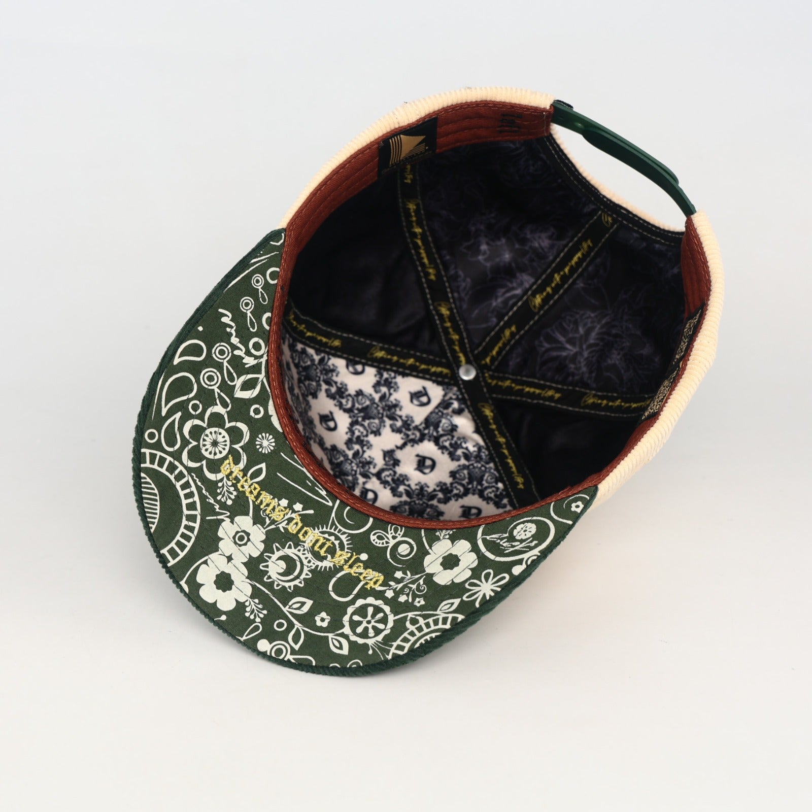 OG BA: From the Bay to the World Snapback (Cream/Green)